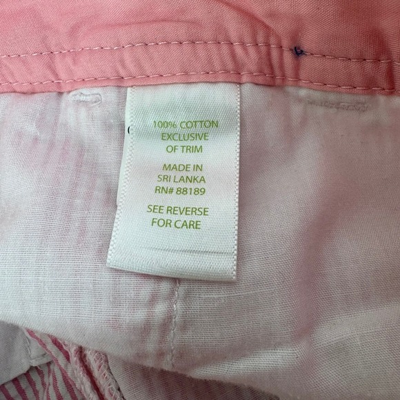 Lilly Pulitzer pink seersucker shorts - Picture 6 of 9
